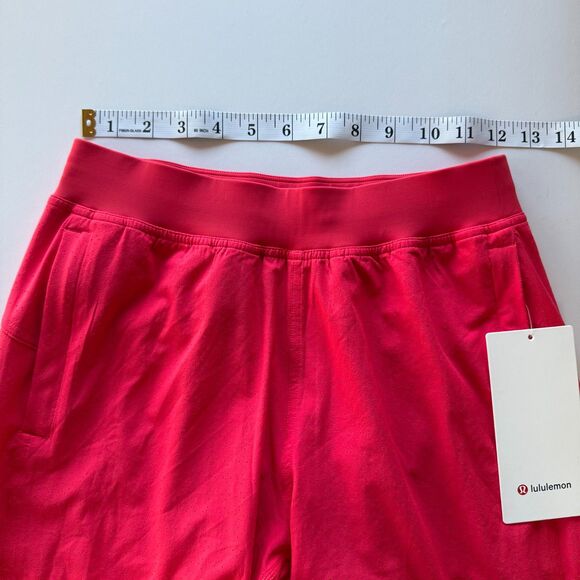 NWT Lululemon Women's Adapted State Perforated HR Jogger in Red Glow Size 4 - Picture 13 of 14